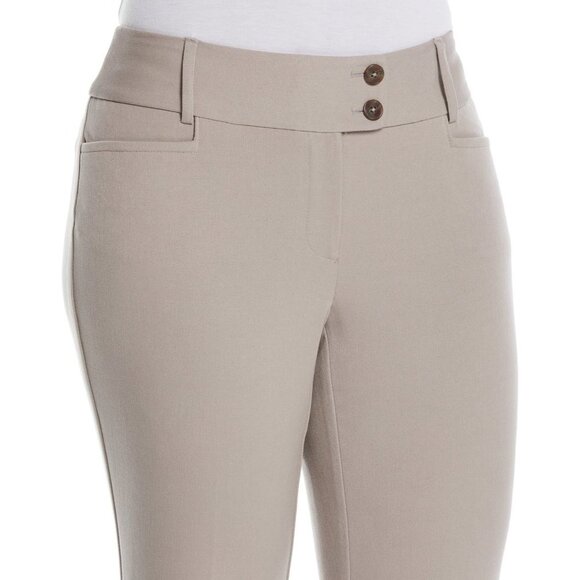 NWT‎ RAFAELLA GABARDINE BOOTCUT PANT CURVY FIT Size 12 - Picture 5 of 9